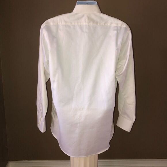 IKE Behar Button Down Dress Shirt Off white color - Picture 2 of 6